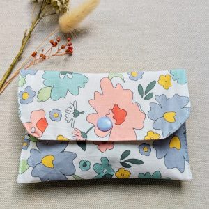 Pochette à savon imperméable en tissu fabriquée artisanalement