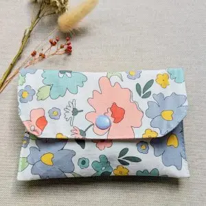 Pochette à savon imperméable en tissu fabriquée artisanalement