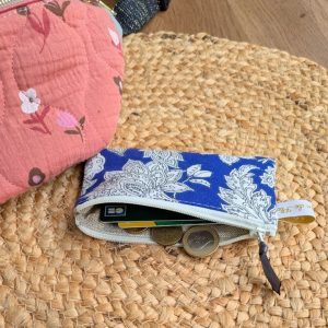 Porte-monnaie en tissu pour ranger monnaie et petits essentiels